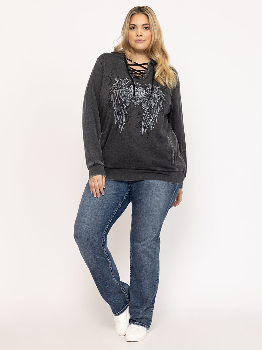 Women's Printed Hoodie