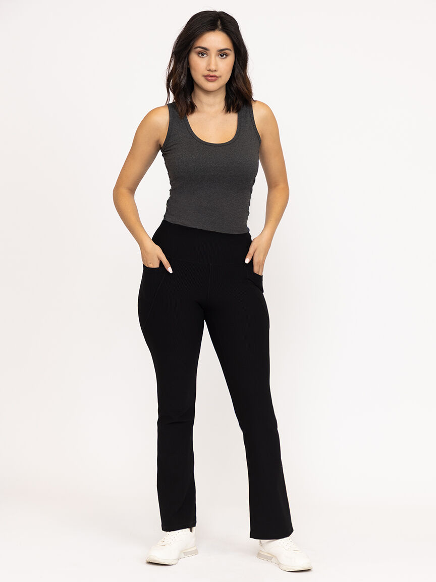 Women&rsquo;s Active Ribbed Yoga Pant