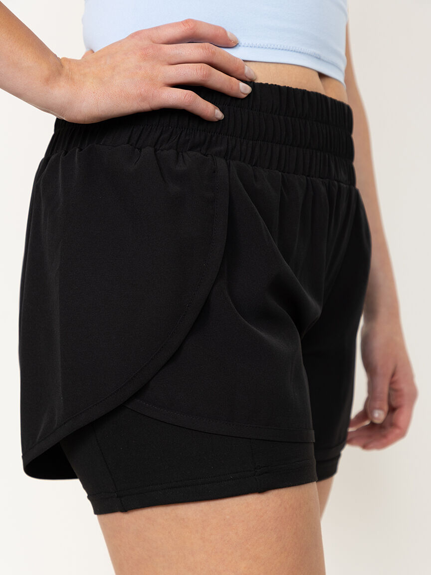 Women's Hybrid 2-In-1 Short