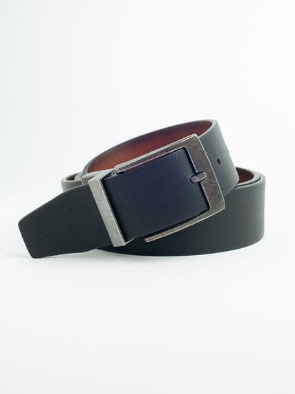 Men's Reversible Burnished Brown Belt Men's Reversible Burnished Brown Belt Image 4