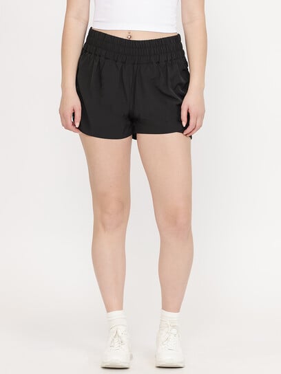 Women's Ruched Hybrid 2-in-1 Shorts Women's Ruched Hybrid 2-in-1 Shorts