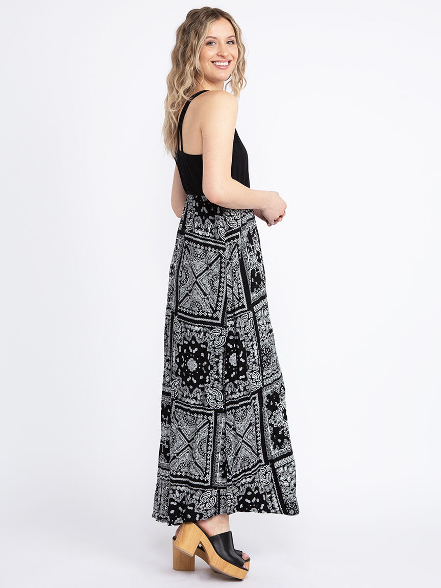 warehouse pleated colour block dress Women's Colour Block Maxi Dress Warehouse One