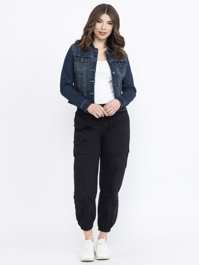 Women's Convertible Zipped Off Cargo Jogger Pant Women's Convertible Zipped Off Cargo Jogger Pant