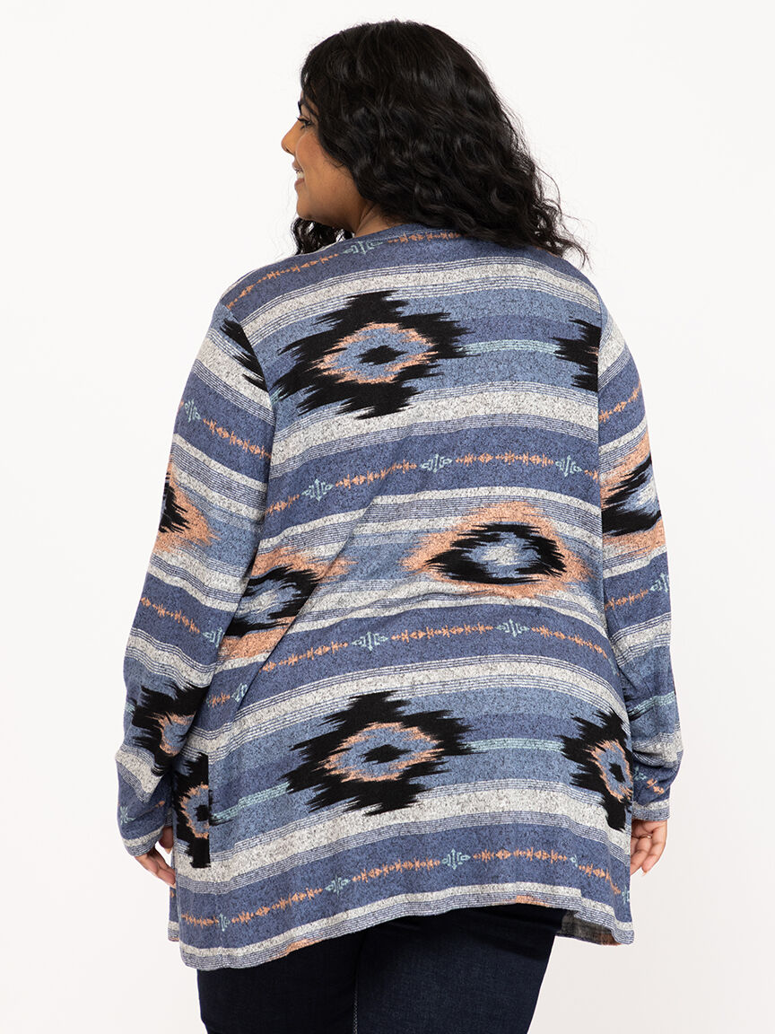 Women's Geometric Cardigan