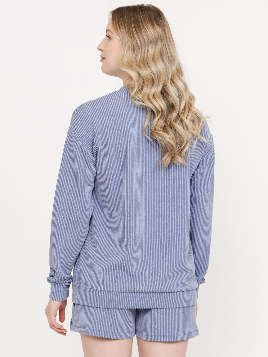 Women's Vacay Wavy Rib Top