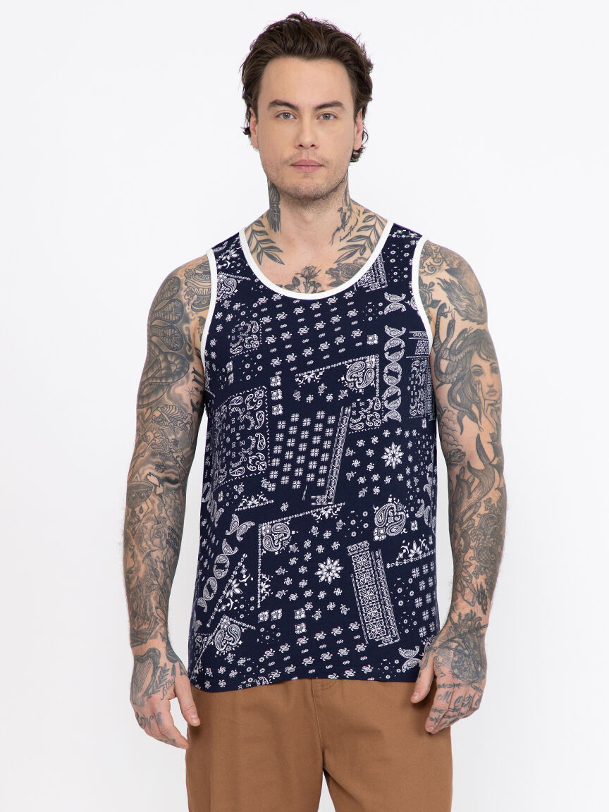 Men's Bandana Tank