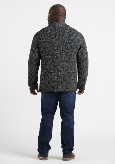 Men's Cable Knit Cardigan Image 3