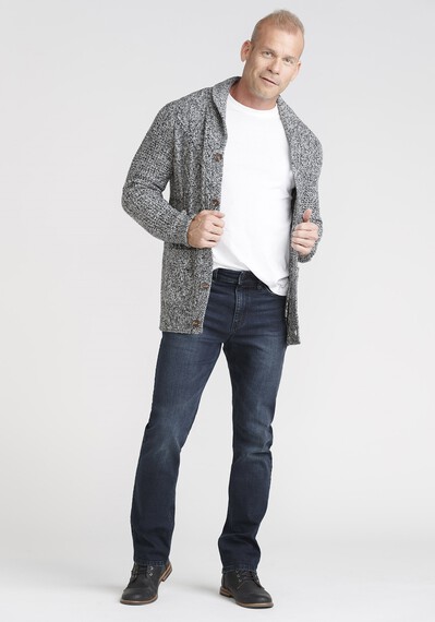 Men's Marled Cardigan Sweater Image 2