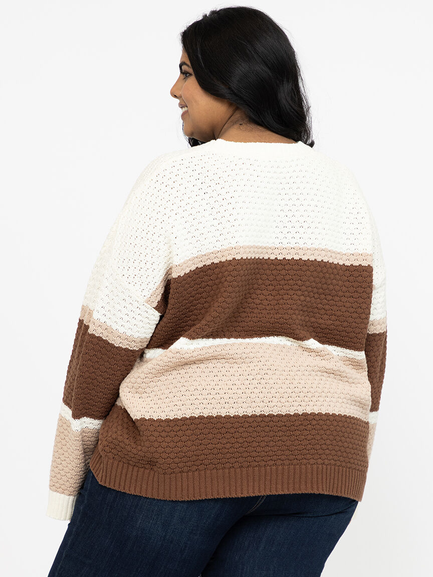 Women's Colour Block Sweater