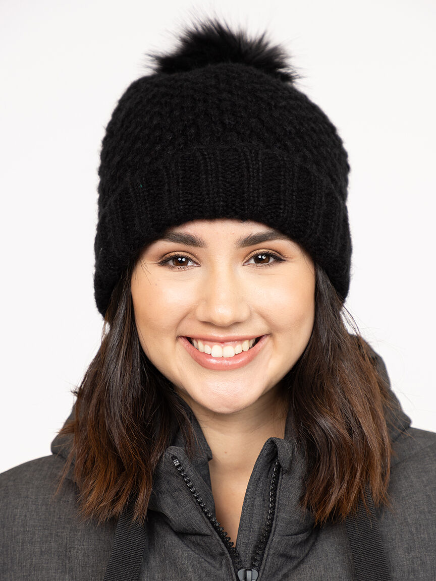 Women's Toque with Pom
