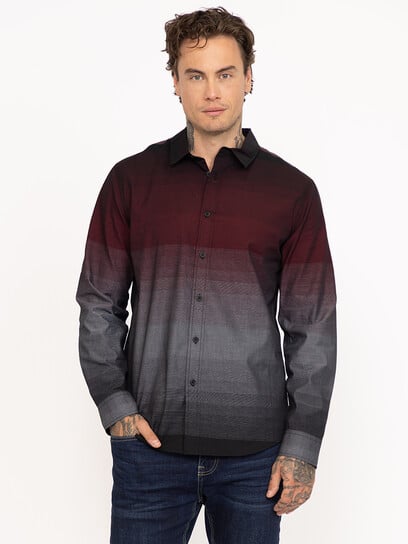 Men's Ombre Shirt Men's Ombre Shirt