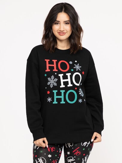 Women's Ho Ho Ho Sweatshirt Women's Ho Ho Ho Sweatshirt