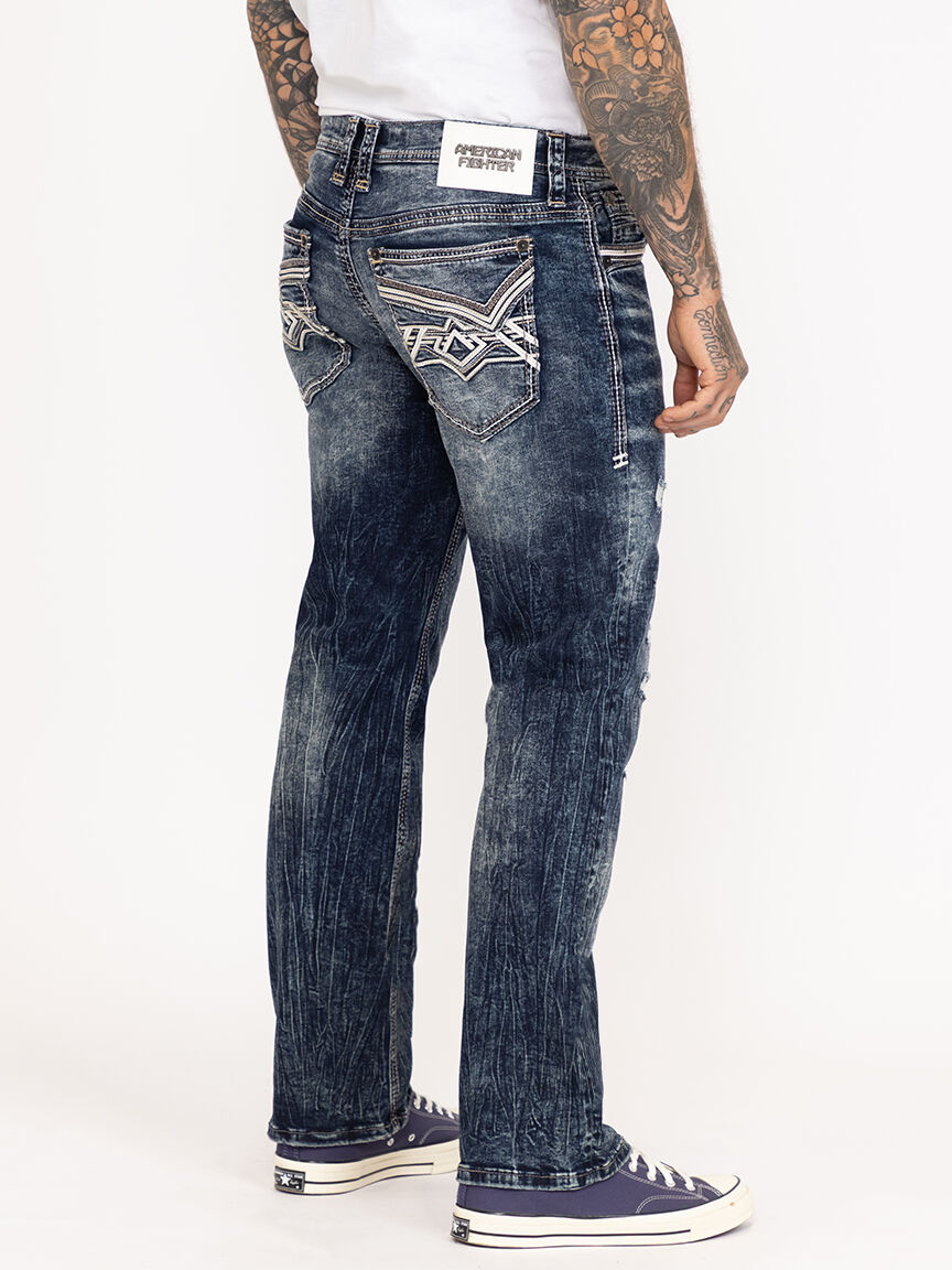Mens Heritage Colton Bootcut Jeans