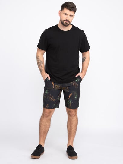 Men's Printed Palm Hybrid Shorts