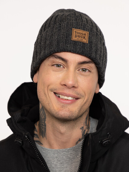 Men's Wool Rib Watch Cap Men's Wool Rib Watch Cap Image 2
