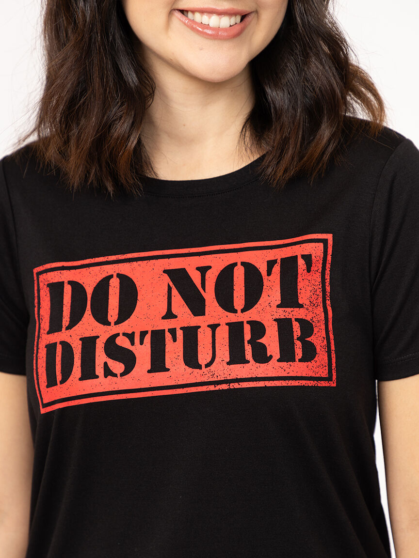 Women's Do Not Distrub Sleep Tee