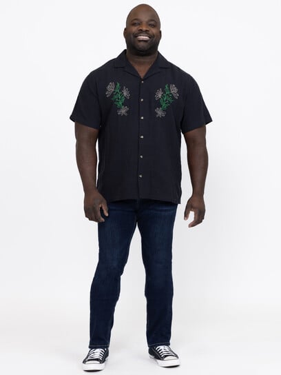 Men's Embroidered Shirt Men's Embroidered Shirt