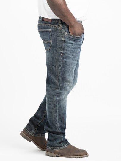 Men's Dark Wash Slim Straight Jeans Men's Dark Wash Slim Straight Jeans