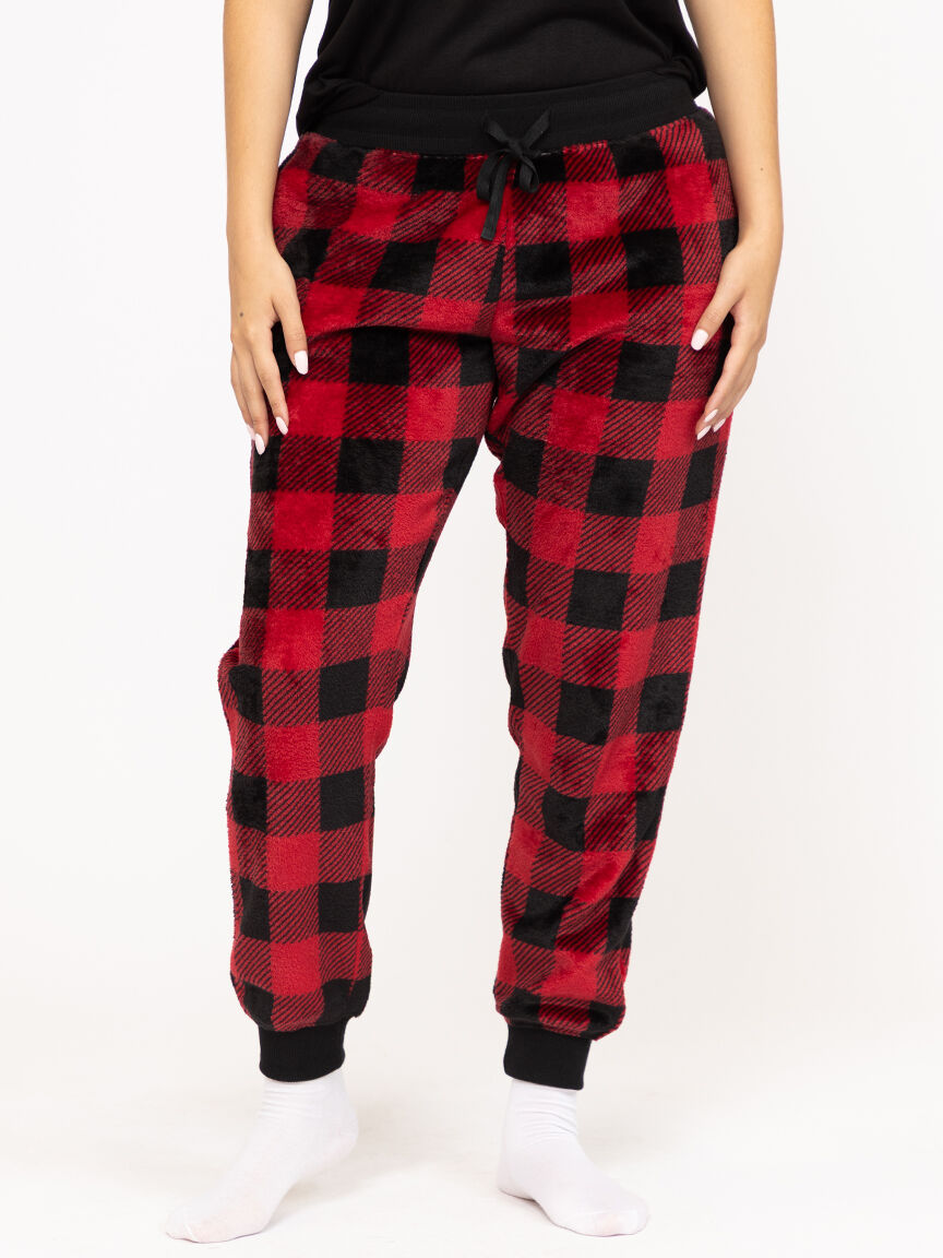 Women's Plaid Sleep Jogger