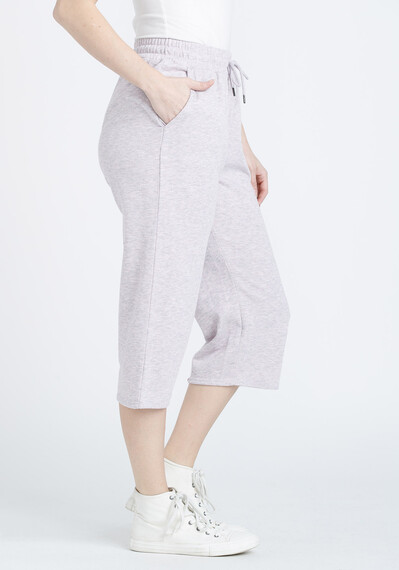 Women's Wide Leg Crop Sweatpant Women's Wide Leg Crop Sweatpant Image 3