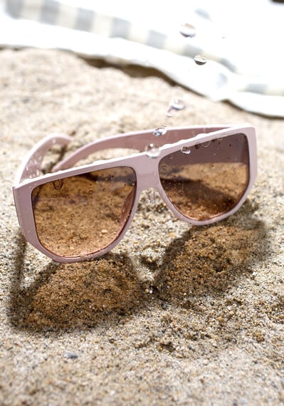 Women's Geometric Arm Sunglasses Women's Geometric Arm Sunglasses Image 1