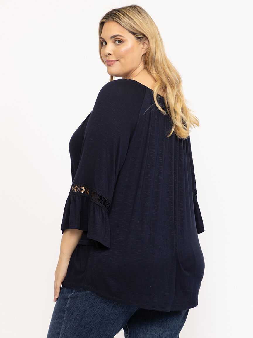 Women's Bell Sleeve Top