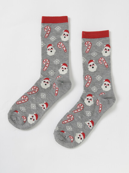 Women's Christmas Crew Sock Women's Christmas Crew Sock Image 1
