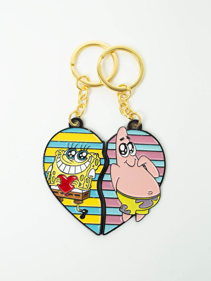 Sponge Bob BFF Keychain Set Sponge Bob BFF Keychain Set Image 1