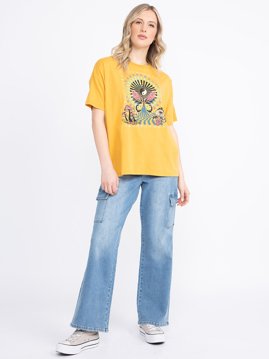 Women's Oversized Graphic Tee Warehouse One