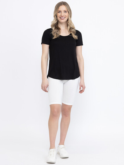 Women's Wide Waist Bike Short Women's Wide Waist Bike Short Image 5