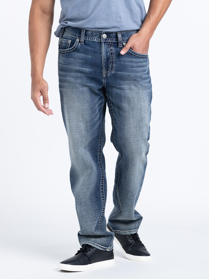 Men's Vintage Relaxed Straight Jeans