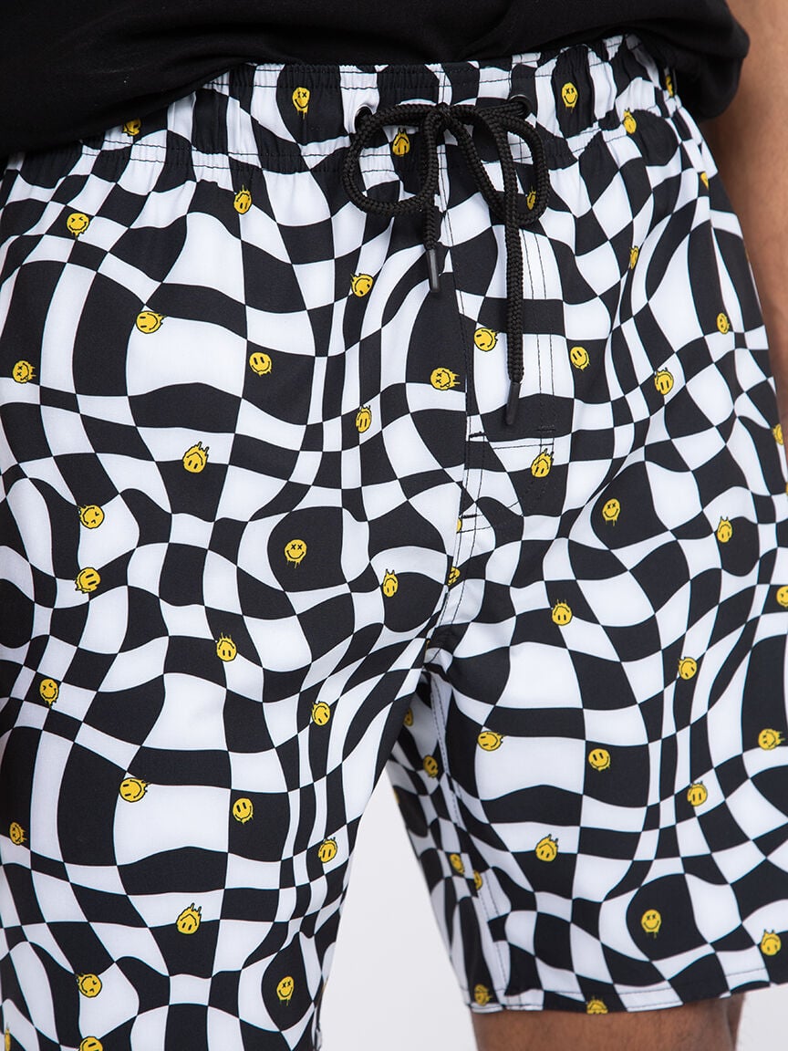 Men s Checkerboard Board Short Warehouse One