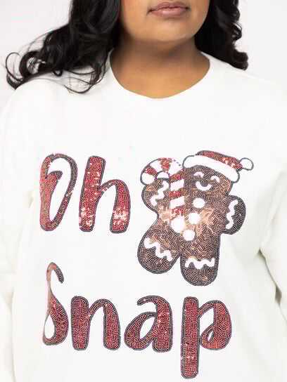 Women's Gingerbread Sweatshirt Women's Gingerbread Sweatshirt
