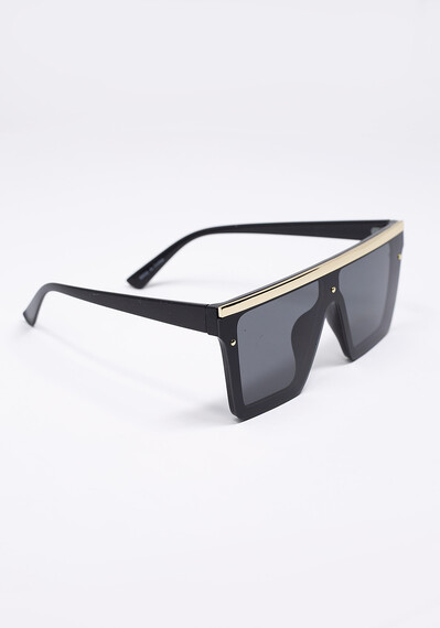 Women's Plastic Shield Sunglasses Women's Plastic Shield Sunglasses Image 5