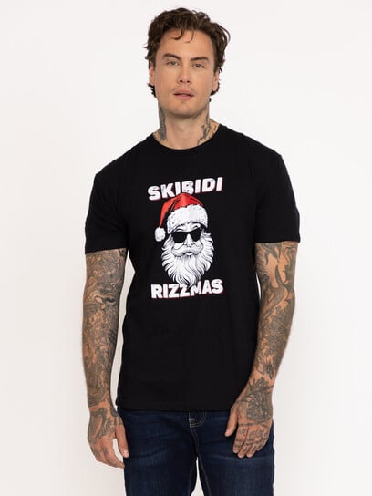Men's Skibidi Rizzmas Tee Men's Skibidi Rizzmas Tee