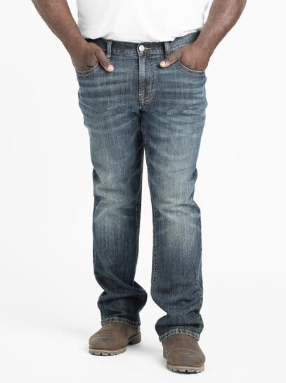 Men's Dark Wash Slim Straight Jeans Men's Dark Wash Slim Straight Jeans