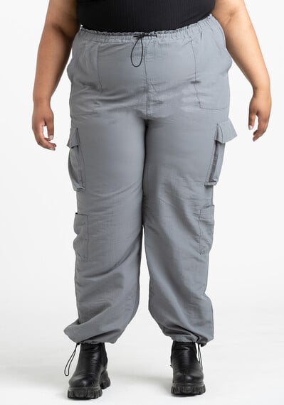 Women's Nylon Parachute Cargo Pant Women's Nylon Parachute Cargo Pant Image 6