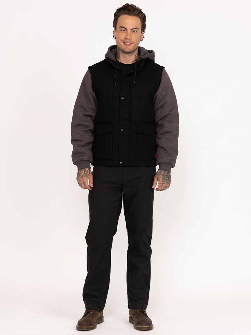 Men's Canvas Zip Off Sleeves