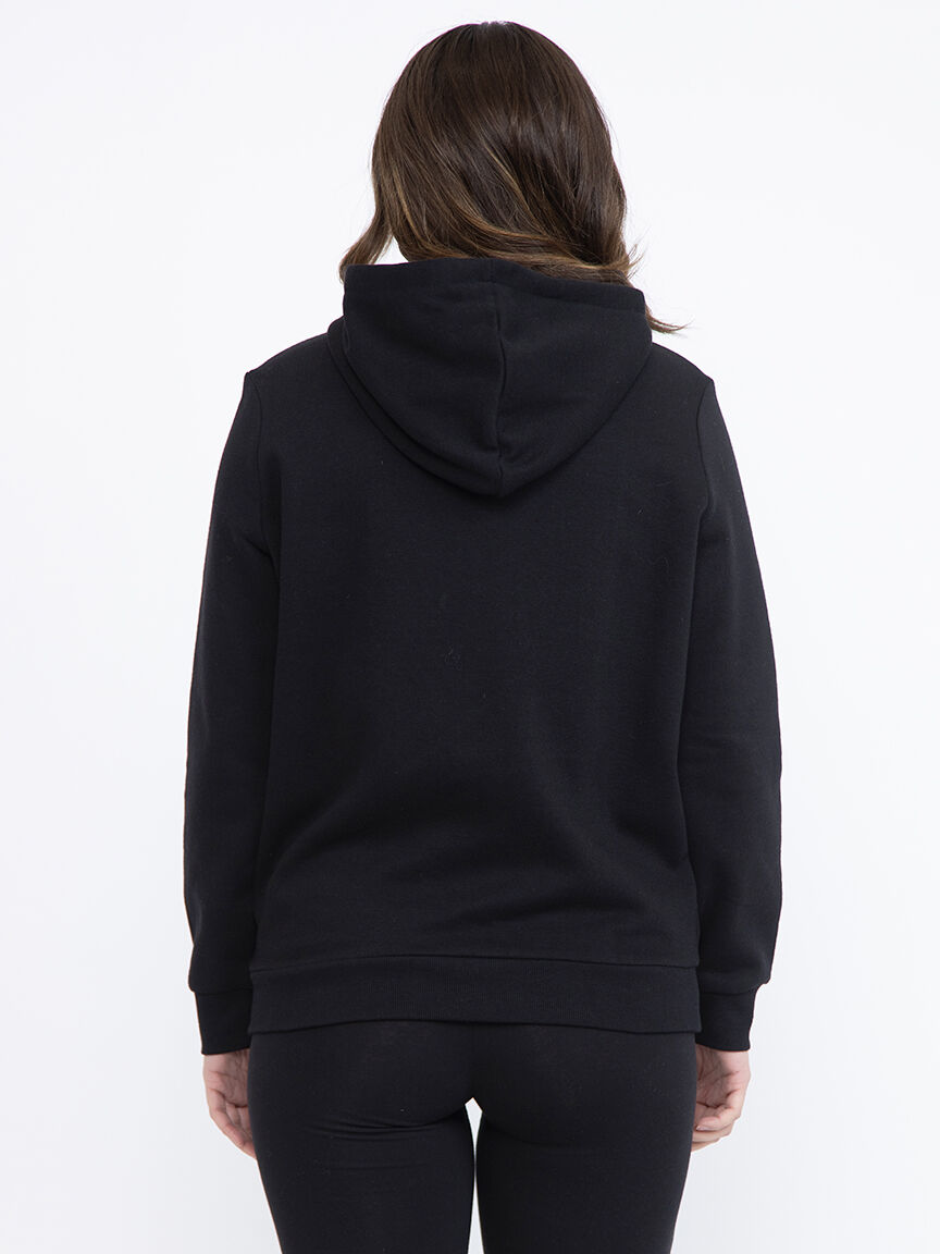 1piu1uguale3 BIG CABLE HOODIE