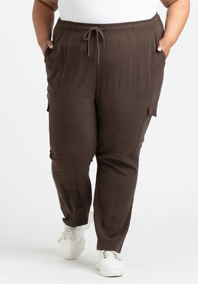 Women's Soft Pull-on Utility Straight Leg Pants Women's Soft Pull-on Utility Straight Leg Pants Image 6