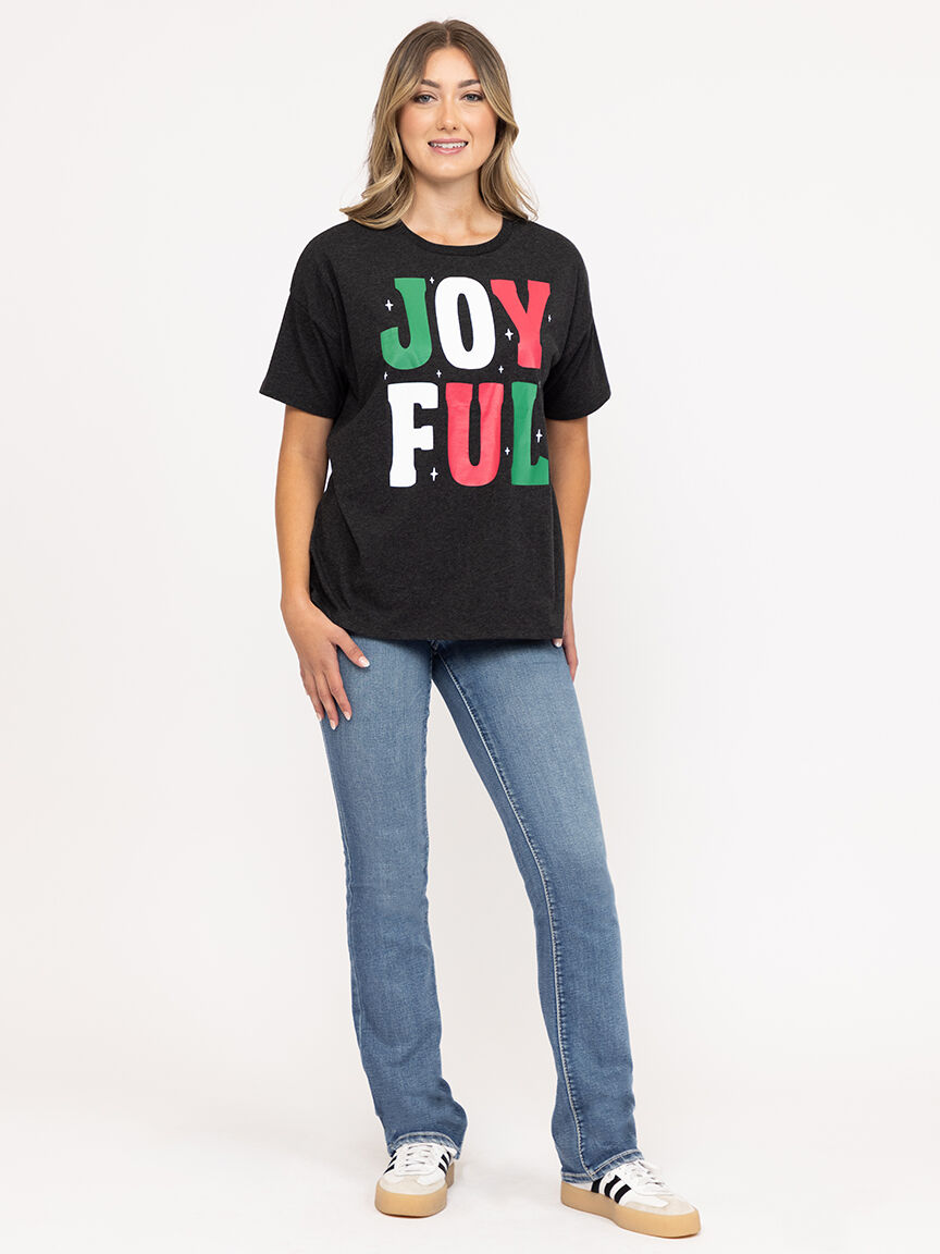Women's Joyful Oversized Tee