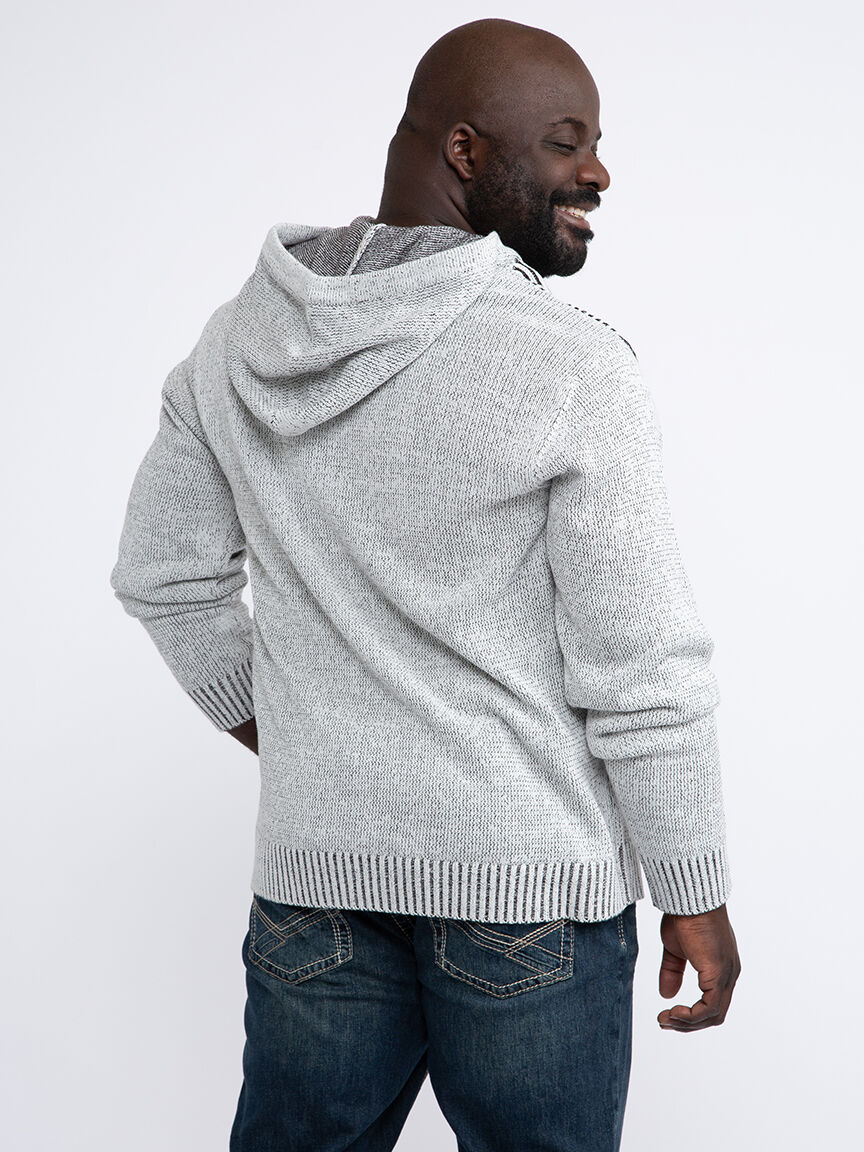 Men's Henley Kanga Popover Sweater Warehouse One
