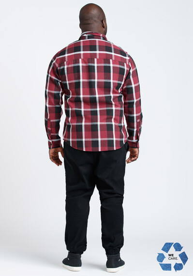 Men's Plaid Flannel Shirt Image 3