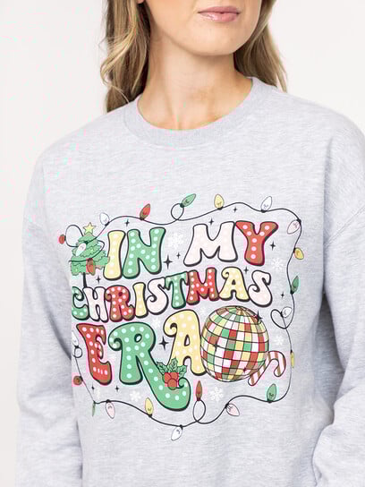 Women's Christmas Era Sweatshirt Women's Christmas Era Sweatshirt