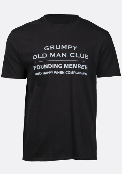 Men's Grumpy Old Man Tee Warehouse One
