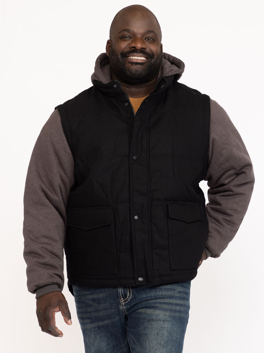 Men's Canvas Zip Off Sleeves