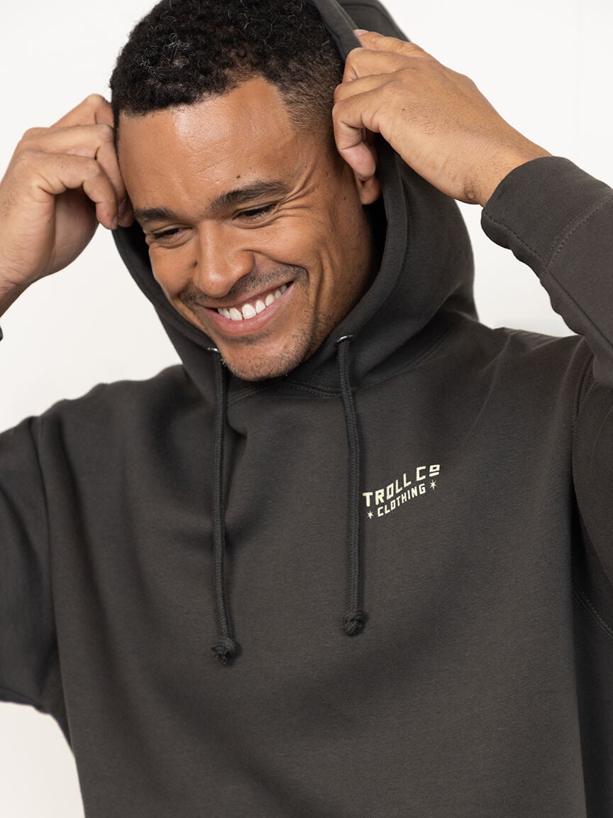 Men's Support Blue Collar Hoodie