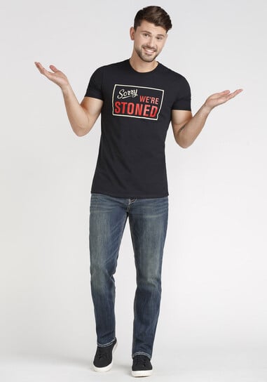 Men's Sorry We're Stoned Tee Men's Sorry We're Stoned Tee