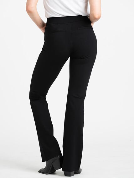 Women's Pull-on Ponte Boot Cut Pants Image 6