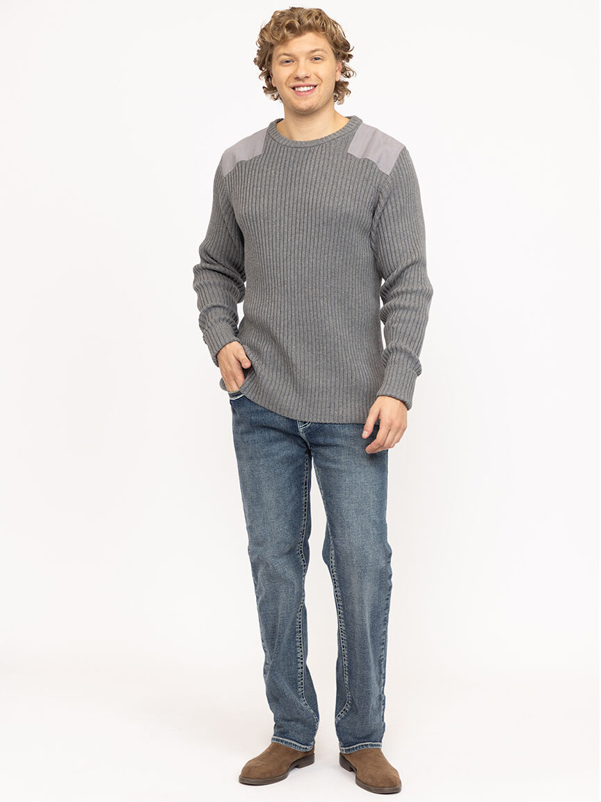 Men's Rib Knit Sweater